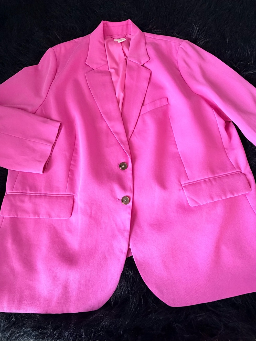 H&M Hot Pink Women's Blazer Jacket